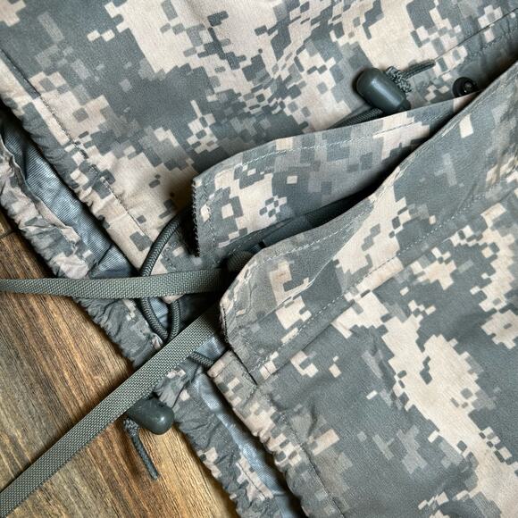 Camouflage Military Parka Jacket Camo Coat Nylon Hooded Cold Weather Medium - Picture 7 of 13